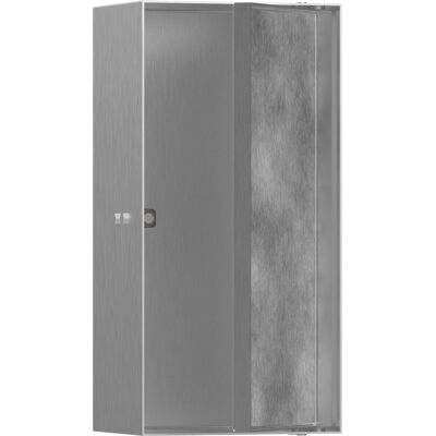 Hansgrohe XtraStoris Rock Nichoir mural - Acier inoxydable - 56082800 - Publicité Hansgrohe XtraStoris Rock Nichoir mural - Acier inoxydable - 56082800 - Publicité