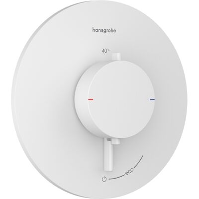 hansgrohe Ecostat Comfort S Thermostat - Blanc - Douche/Baignoire - Thermostat - Publicité hansgrohe Ecostat Comfort S Thermostat - Blanc - Douche/Baignoire - Thermostat - Publicité