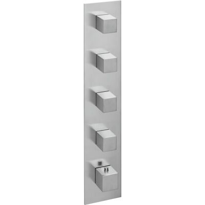 Module de thermostat universel Herzbach Logic XL XL - Panneau carré, Inox brossé - Publicité Module de thermostat universel Herzbach Logic XL XL - Panneau carré, Inox brossé - Publicité