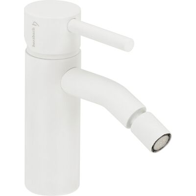 Herzbach Deep White Mitigeur de bidet - Monobloc, Céramique, Blanc mat - Publicité Herzbach Deep White Mitigeur de bidet - Monobloc, Céramique, Blanc mat - Publicité