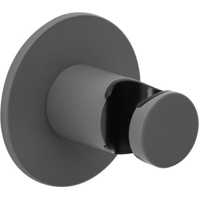 Support mural Deep Grey Ø 70 mm - Wall Bracket - Publicité Support mural Deep Grey Ø 70 mm - Wall Bracket - Publicité