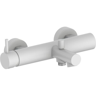 Robinet de baignoire Herzbach Siro blanc - Commande latérale - Robinet de baignoire - Publicité Robinet de baignoire Herzbach Siro blanc - Commande latérale - Robinet de baignoire - Publicité