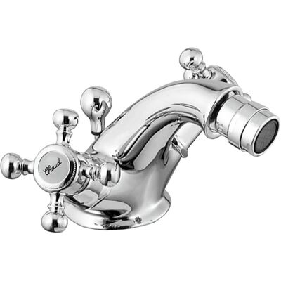 Herzbach Anais Mitigeur bidet - Deux poignées, Bronze, portée 110mm - Bidet - Publicité Herzbach Anais Mitigeur bidet - Deux poignées, Bronze, portée 110mm - Bidet - Publicité
