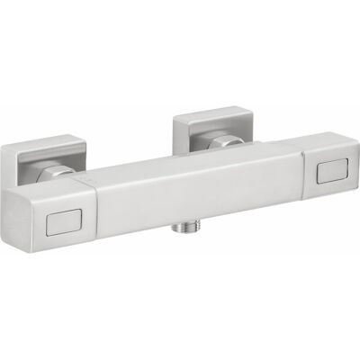 Herzbach Herzbach Thermostat de Douche - Fixation murale, Finition en acier inoxydable - Publicité Herzbach Herzbach Thermostat de Douche - Fixation murale, Finition en acier inoxydable - Publicité