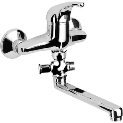 Herzbach Largo Robinet de baignoire - Chrome - Publicité Herzbach Largo Robinet de baignoire - Chrome - Publicité