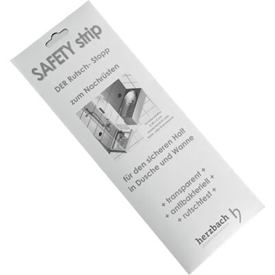 Herzbach Basic Safety Strip - Bande antidérapante 30x2cm - Publicité Herzbach Basic Safety Strip - Bande antidérapante 30x2cm - Publicité