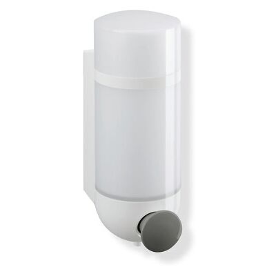 Hewi Modèle 477 Distributeur de savon - Murale, 500ml, Grand bouton - Publicité Hewi Modèle 477 Distributeur de savon - Murale, 500ml, Grand bouton - Publicité