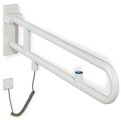 HEWI Barre de support - 801.50.77084 - Réglable, 900mm pour WC - Publicité HEWI Barre de support - 801.50.77084 - Réglable, 900mm pour WC - Publicité