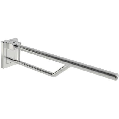Barre de support HEWI - 85 cm - Support repliable, chrome - Publicité Barre de support HEWI - 85 cm - Support repliable, chrome - Publicité