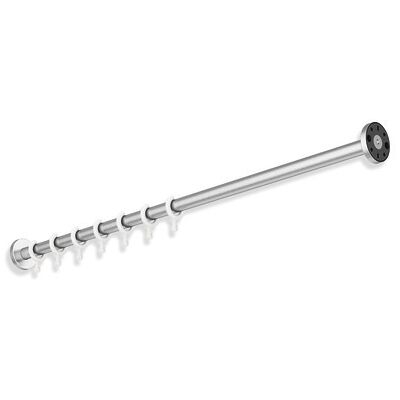 Hewi Modèle 900 Barre de rideau - Inox satiné, 1000mm, 10 anneaux - Publicité Hewi Modèle 900 Barre de rideau - Inox satiné, 1000mm, 10 anneaux - Publicité