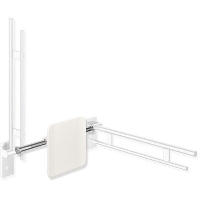Hewi System 900 Support Dossier - Acier inoxydable, blanc signal - Publicité Hewi System 900 Support Dossier - Acier inoxydable, blanc signal - Publicité