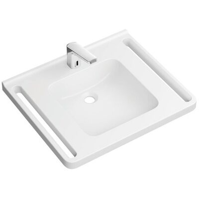 Ensemble Lavabo Mur Hewi Blanc - 950.19.050 - Publicité Ensemble Lavabo Mur Hewi Blanc - 950.19.050 - Publicité