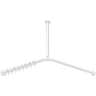 Barre à rideaux Hewi System 900 blanc profond mat - Type de rideau - Publicité Barre à rideaux Hewi System 900 blanc profond mat - Type de rideau - Publicité