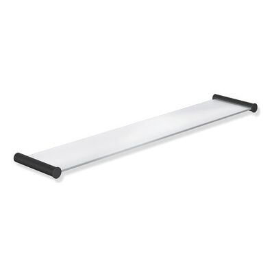 Étagère Murale en Verre Noir Hewi - Shelf - Publicité Étagère Murale en Verre Noir Hewi - Shelf - Publicité