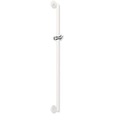 Barre de Douche HEWI System 900 - Acier inoxydable, Blanc mat profond & Chrome - Publicité Barre de Douche HEWI System 900 - Acier inoxydable, Blanc mat profond & Chrome - Publicité