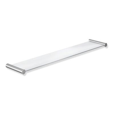 Étagère Hewi System 162 - Verre, Acier inoxydable - 450x122 mm - Publicité Étagère Hewi System 162 - Verre, Acier inoxydable - 450x122 mm - Publicité