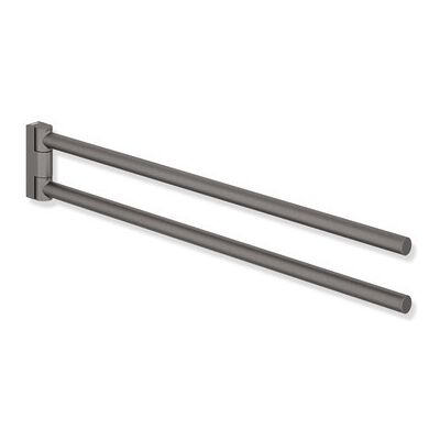 Porte-serviettes double HEWI 162 - Fixation murale, 445x70mm - Publicité Porte-serviettes double HEWI 162 - Fixation murale, 445x70mm - Publicité