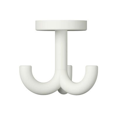 Crochet Hewi 477 - triple, orientable, plus de 15mm d'épaisseur, mat, gris clair - Publicité Crochet Hewi 477 - triple, orientable, plus de 15mm d'épaisseur, mat, gris clair - Publicité