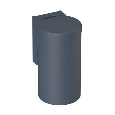 Poubelle Hewi 477 - 6L Fixation murale Gris anthracite - Publicité Poubelle Hewi 477 - 6L Fixation murale Gris anthracite - Publicité