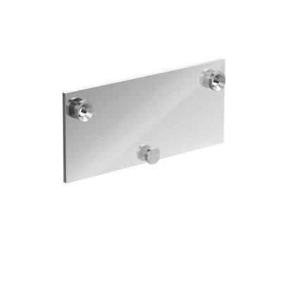 Hewi Modèle 950.51.014XA - Plaque de montage rectangulaire en acier inoxydable pour sièges mobiles - Publicité Hewi Modèle 950.51.014XA - Plaque de montage rectangulaire en acier inoxydable pour sièges mobiles - Publicité