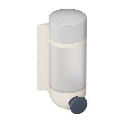 Distributeur de savon Hewi 477 - Fixation murale, 500ml, Verrouillable, Utilisation à une main - Publicité Distributeur de savon Hewi 477 - Fixation murale, 500ml, Verrouillable, Utilisation à une main - Publicité