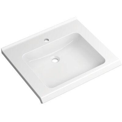 Hewi Lavabo en Minéral Moulé 950.13.101 - Mur, Blanc, 65x56 cm - Publicité Hewi Lavabo en Minéral Moulé 950.13.101 - Mur, Blanc, 65x56 cm - Publicité