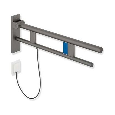 Soutien WC HEWI 900.50.19960SC - 700mm, Acier inoxydable, gris foncé perlglimmer - Publicité Soutien WC HEWI 900.50.19960SC - 700mm, Acier inoxydable, gris foncé perlglimmer - Publicité