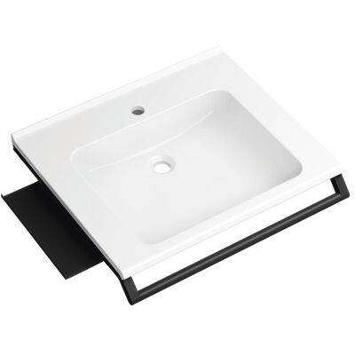 Lavabo mural en fonte minérale - Bassin profond rectangulaire, 950.19.072SC - Publicité Lavabo mural en fonte minérale - Bassin profond rectangulaire, 950.19.072SC - Publicité