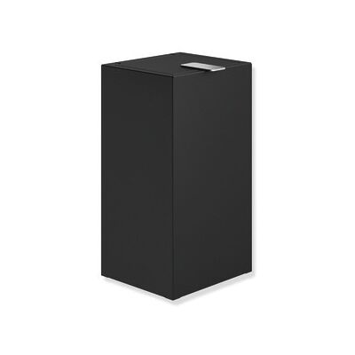 Poubelle d'hygiène Hewi System 900 - Acier inox, Noir, 6L - Publicité Poubelle d'hygiène Hewi System 900 - Acier inox, Noir, 6L - Publicité