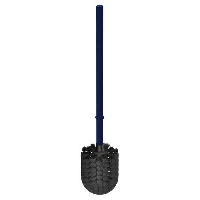 Brosse WC Hewi Modèle 477 - Tête interchangeable, Bleu acier - Publicité Brosse WC Hewi Modèle 477 - Tête interchangeable, Bleu acier - Publicité