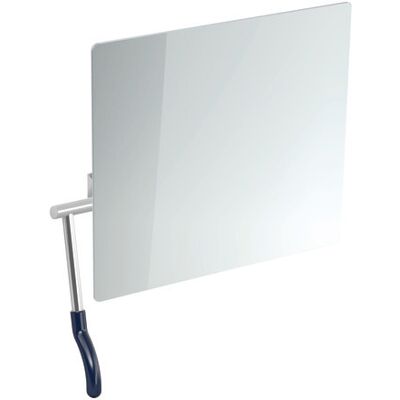 Miroir Hewi en Acier Bleu - Miroir Inclinable Rectangulaire - Fixation Murale - Publicité Miroir Hewi en Acier Bleu - Miroir Inclinable Rectangulaire - Fixation Murale - Publicité