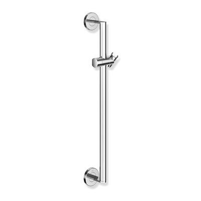 Barre de douche en acier inoxydable chromé 900 mm HEWI - Support de douche - Publicité Barre de douche en acier inoxydable chromé 900 mm HEWI - Support de douche - Publicité