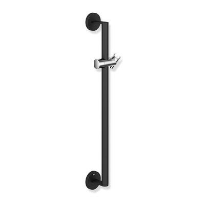Barre de Douche HEWI System 900 - Acier inoxydable, 600mm, Noir (tiefmatt) / Chrome - Publicité Barre de Douche HEWI System 900 - Acier inoxydable, 600mm, Noir (tiefmatt) / Chrome - Publicité