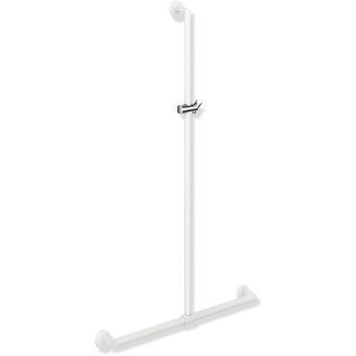 Hewi main courante de System 900 match0 900.35.43060WD 1250 x 765 mm, revêtement par poudre blanc profond mat / chrome - Publicité Hewi main courante de System 900 match0 900.35.43060WD 1250 x 765 mm, revêtement par poudre blanc profond mat / chrome - Publicité