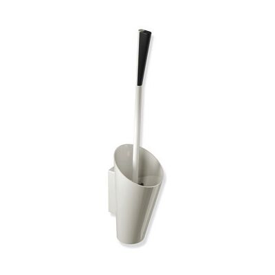 Hewi 801 Set de brosses WC - Gris clair, Montage mural, Manche long - Publicité Hewi 801 Set de brosses WC - Gris clair, Montage mural, Manche long - Publicité