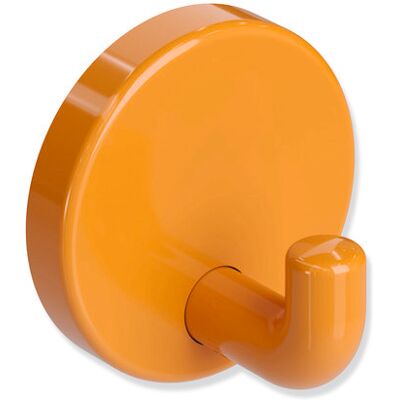 Crochet simple HEWI - Orange - 40mm - Crochet - Publicité Crochet simple HEWI - Orange - 40mm - Crochet - Publicité