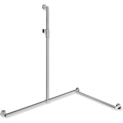 Barre de Douche Hewi System 900 - Support Magnétique Réglable - Chrome - Publicité Barre de Douche Hewi System 900 - Support Magnétique Réglable - Chrome - Publicité