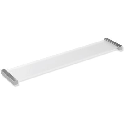 Étagère Hewi System 900 Q - Chromée, 616x20x122mm - Publicité Étagère Hewi System 900 Q - Chromée, 616x20x122mm - Publicité