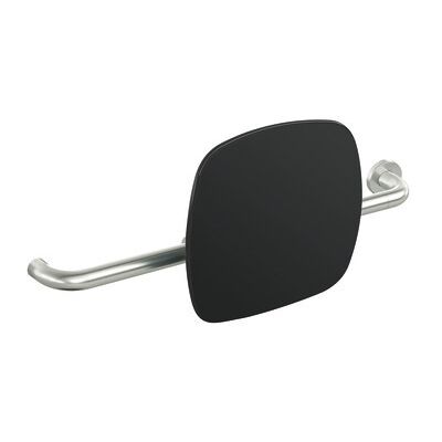 Hewi 805 Support dorsal - Réglable, Inox, Noir - Publicité Hewi 805 Support dorsal - Réglable, Inox, Noir - Publicité
