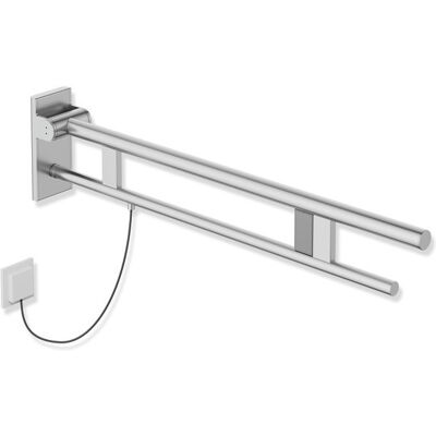 Poignée de support HEWI 900 - Pliant avec verrouillage - 900 mm - Acier inoxydable - Publicité Poignée de support HEWI 900 - Pliant avec verrouillage - 900 mm - Acier inoxydable - Publicité
