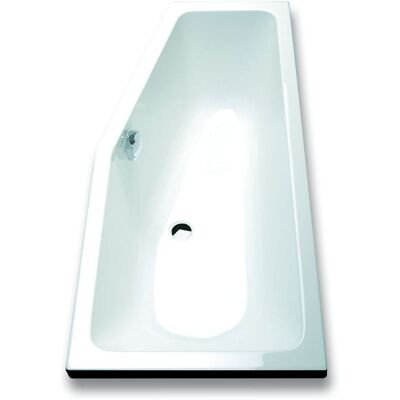 Hoesch Combi Baignoire - 1600x700mm - Blanc - Droite - Publicité Hoesch Combi Baignoire - 1600x700mm - Blanc - Droite - Publicité