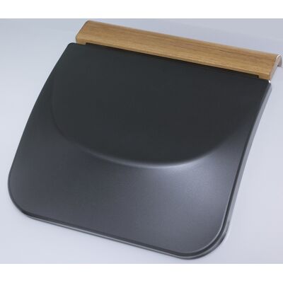 Coussin de baignoire en teck Hoesch - Support ergonomique pour bains à remous - Publicité Coussin de baignoire en teck Hoesch - Support ergonomique pour bains à remous - Publicité