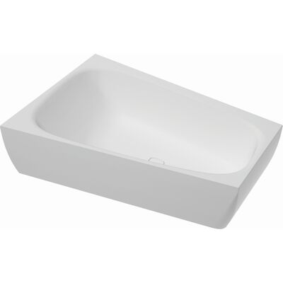 Hoesch Blanc iSensi Monolit Baignoire Trapezoïde - Bain - Publicité Hoesch Blanc iSensi Monolit Baignoire Trapezoïde - Bain - Publicité
