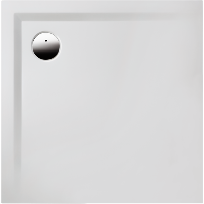 Muna Douche-Plateau Hoesch - Carré 80x80cm - Gris Pierre - Publicité Muna Douche-Plateau Hoesch - Carré 80x80cm - Gris Pierre - Publicité