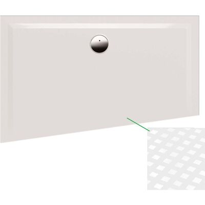 Receveur de Douche Hoesch Muna - 1200x900mm - Blanc - Antidérapant - Publicité Receveur de Douche Hoesch Muna - 1200x900mm - Blanc - Antidérapant - Publicité