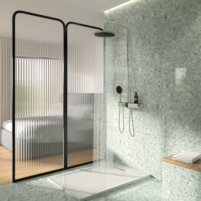 Ideal Standard A7882AA Système de Douche Minimaliste Chrom - Publicité Ideal Standard A7882AA Système de Douche Minimaliste Chrom - Publicité