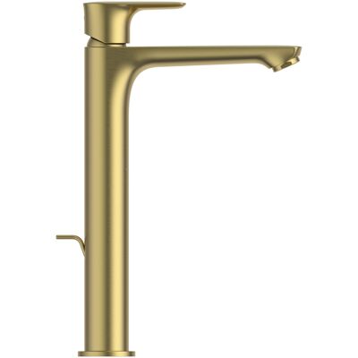 Ideal Standard A7025A2 Bec Allongé Or Brossé - Mitigeur lavabo - Publicité Ideal Standard A7025A2 Bec Allongé Or Brossé - Mitigeur lavabo - Publicité