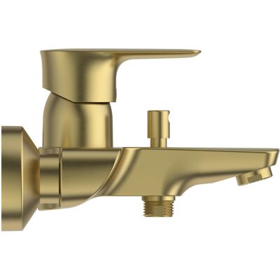 Ideal Standard Or Brushed Gold Mélangeur d'Air pour Bain - Mitigeur de Bain - Publicité Ideal Standard Or Brushed Gold Mélangeur d'Air pour Bain - Mitigeur de Bain - Publicité