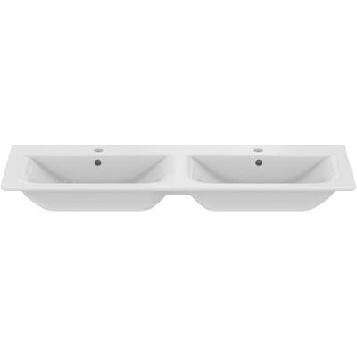 Vasque double Ideal Standard Blanc 1240mm - Meuble Double Lavabo - Publicité Vasque double Ideal Standard Blanc 1240mm - Meuble Double Lavabo - Publicité