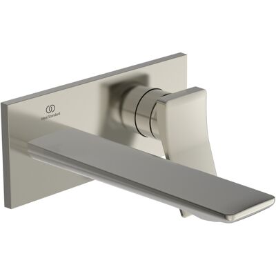 Mitigeur mural pour lavabo Ideal Standard - 180mm - Silver Storm - Rosace métallique rectangulaire - Publicité Mitigeur mural pour lavabo Ideal Standard - 180mm - Silver Storm - Rosace métallique rectangulaire - Publicité
